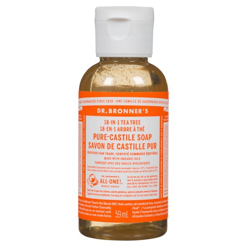 Dr. Bronner's Pure Castile Liquid Soap Tea Tree 59 ml