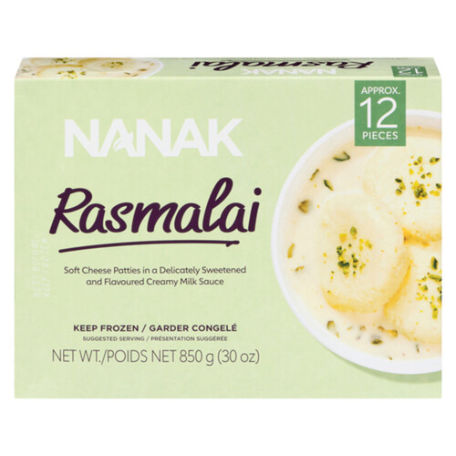 Nanak Rasmalai Ethnic Indian Dessert 850 g