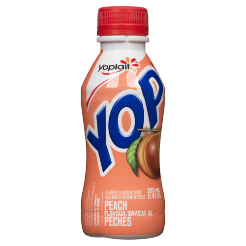 Yoplait Yop 2% Drinkable Yogurt Peach 200 ml