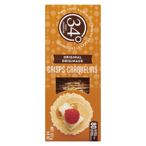 34 Degrees Crispbread Original 127 g