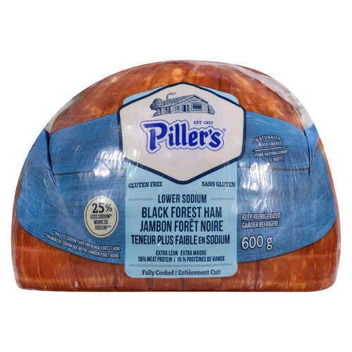 Piller's Gluten-Free Deli Black Forest Ham Lower Sodium 600 g