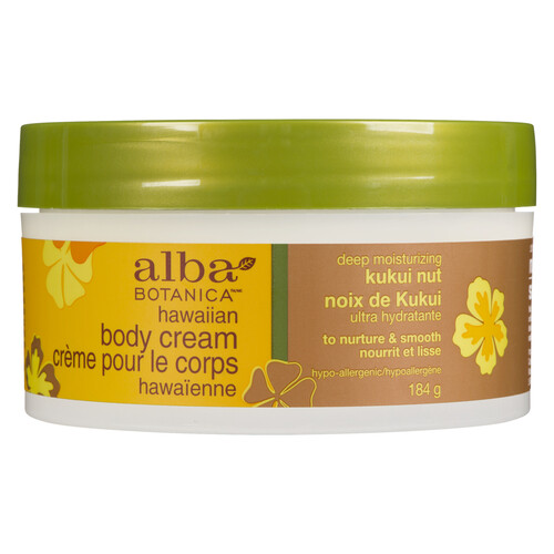 Alba Botanica Natural Hawaiian Body Cream 180 ml