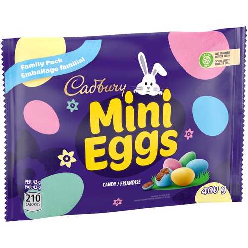 Cadbury Mini Eggs Candy For Easter Family Pack 400 g