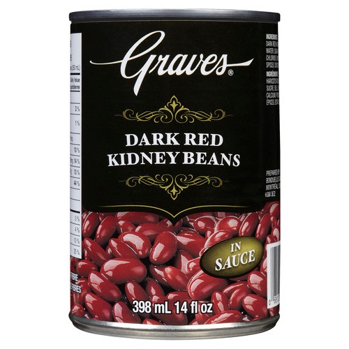 Graves Red Kidney Beans 398 ml