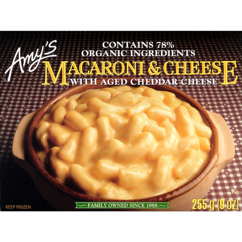 Amy's Kitchen Pasta Macaroni & Cheese 255 g (frozen)