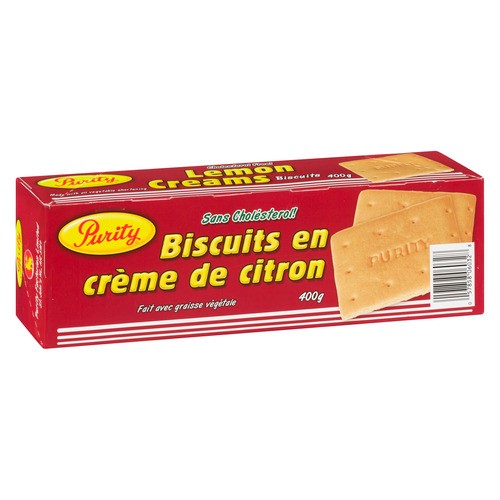 Purity Cookies Cholesterol Free Lemon Cream 400 g