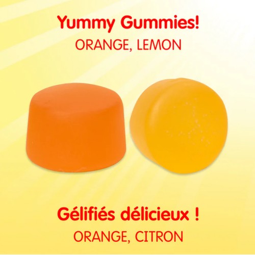 Sesame Street Omega-3 With DHA Gummies Orange Lemon 120 Count