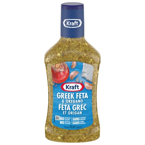 Kraft Dressing Greek With Feta & Oregano 475 ml