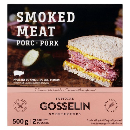 Gosselin Smoked Bacon 500 g