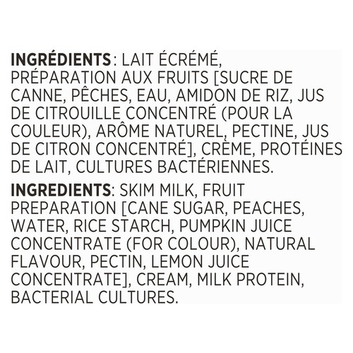 Liberte Greek 5% Yogurt Orchard Peach 4 x 100 g