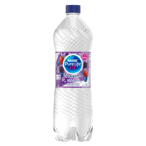 Nestlé Pure Life Sparkling Water Triple Berry 1 L (bottle)