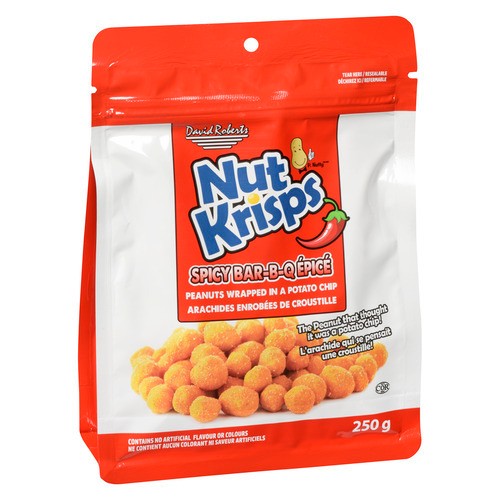 David Roberts Nut Krisp Spicy BBQ 250 g