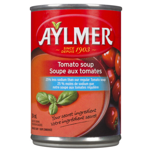 Aylmer Low Sodium Tomato Soup 284 ml
