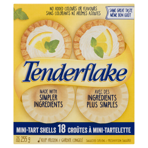 Tenderflake Frozen Mini Tart Shells 2-Inch 255 g