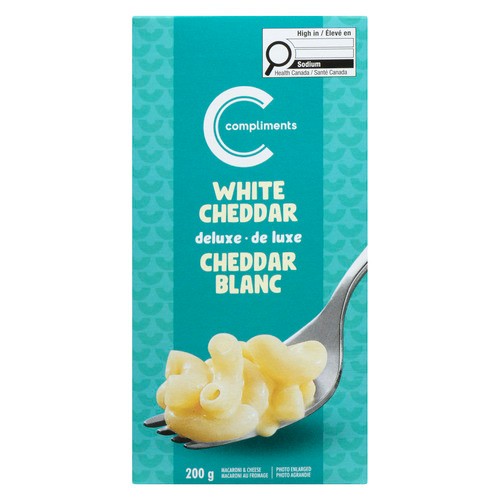 Compliments Macaroni & Cheese Deluxe White Cheddar 200 g