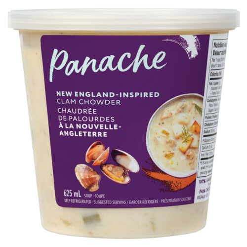 Panache Soup New England Inspired Clam Chowder 625 ml