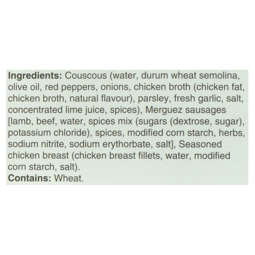RICARDO Merguez And Chicken Couscous 400 g