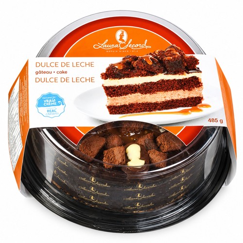 Laura Secord Cake Chocolate Mousse Dulce de Leche 485 g (frozen)