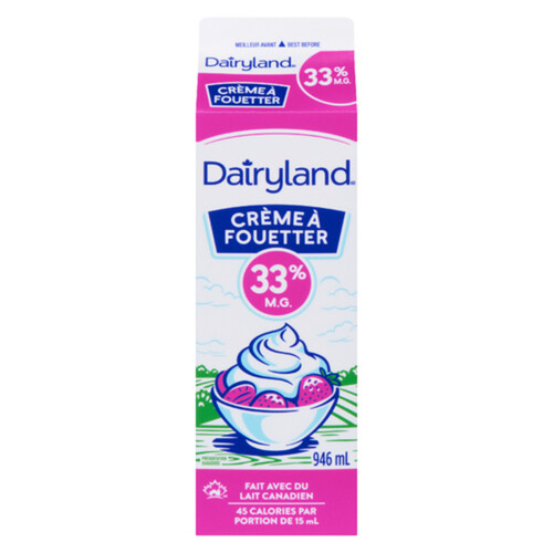 Dairyland 33% Whipping Cream 946 ml