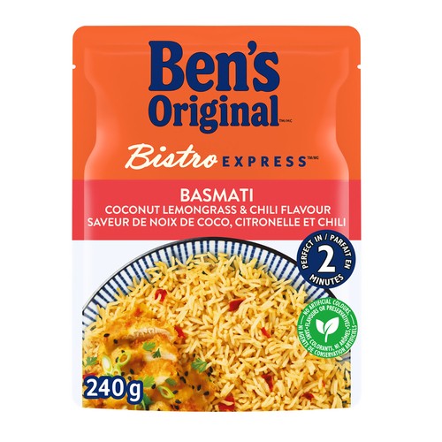 Ben's Original Bistro Express Rice Coconut Lemongrass & Chili 240 g