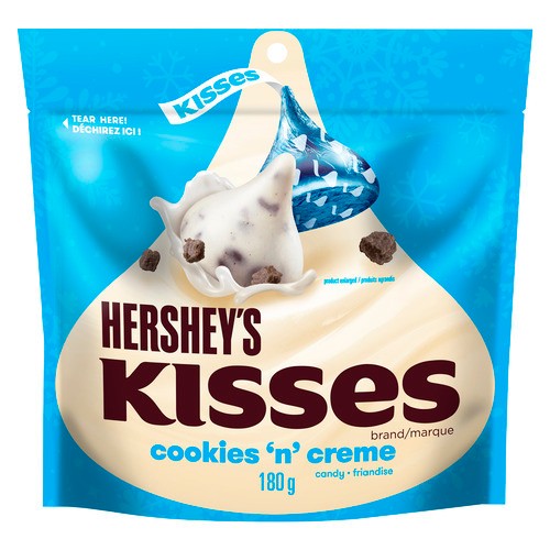 Hershey's Kisses Chocolate Cookies & Cream 180 g