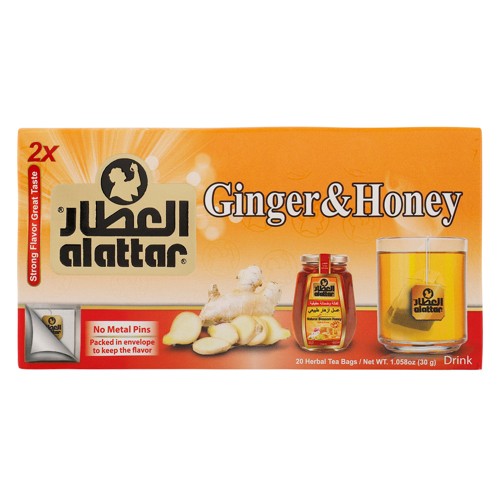 Alattar Ginger & Honey 20 Tea Bags