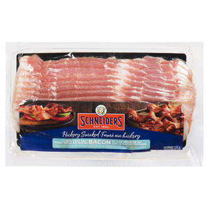 Schneiders Bacon Hickory Smoked 50% Less Salt 375 g