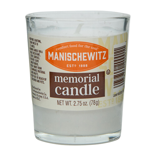 Manischewitz Candle Memorial 1 Pack