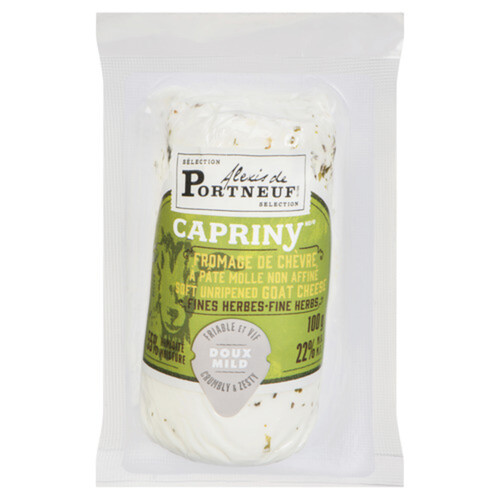 Alexis de Portneuf Capriny Cheese Fine Herbs 100 g