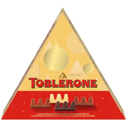 Toblerone Chocolate Tinys Variety Box 25 Individually Wrapped Pieces 200 g