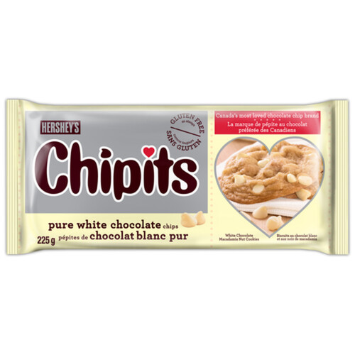 Hershey's Gluten-Free Chipits White Chocolate 225 g