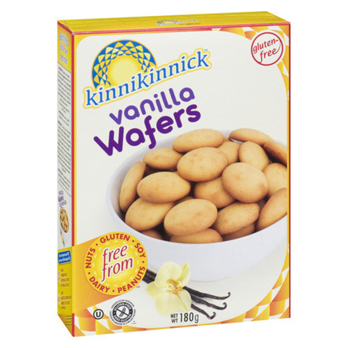 Kinnikinnick Gluten-Free Wafers Vanilla 180 g