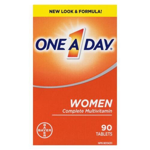 One A Day Complete Multivitamin For Women 90 Tablets