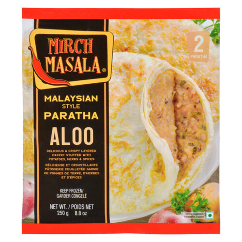 Mirch Masala Frozen Aloo Paratha Malaysian Style 250 g