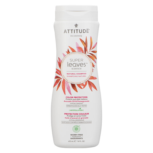 Attitude Shampoo Super Leaves Colour Protection Natural 473 ml
