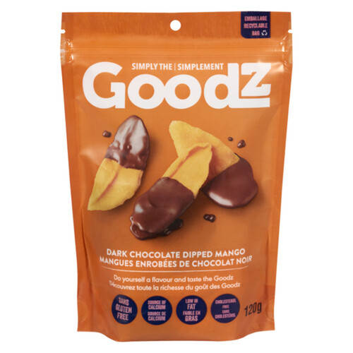 Goodz Chocolate Dipped Mango 120 g