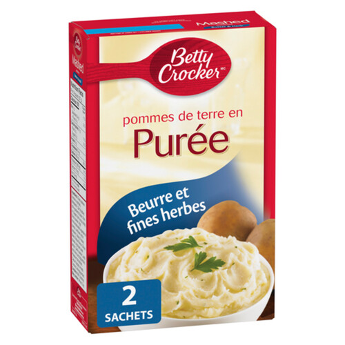 Betty Crocker Mashed Potatoes Butter & Herb 8 Servings 215 g