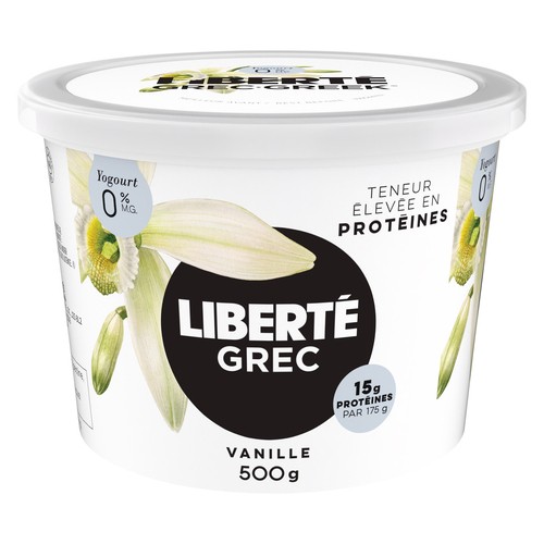 Liberté Greek 0% Yogurt Vanilla 500 g