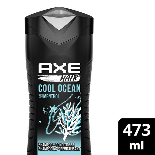 Axe 2in1 Shampoo & Conditioner Cool Ocean 473 ml