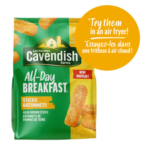 Cavendish Farms Hash Browns Sticks All Day Breakfast 650 g (frozen)