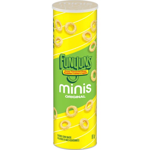 Funyuns Snack Minis Original Onion Flavoured Rings 81 g
