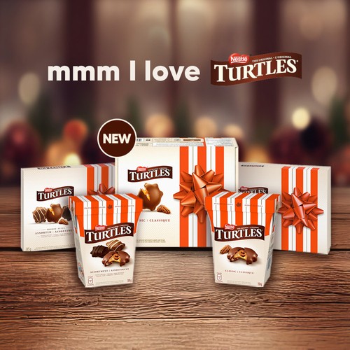 Nestle Turtles Giftbox Assorted 245 g