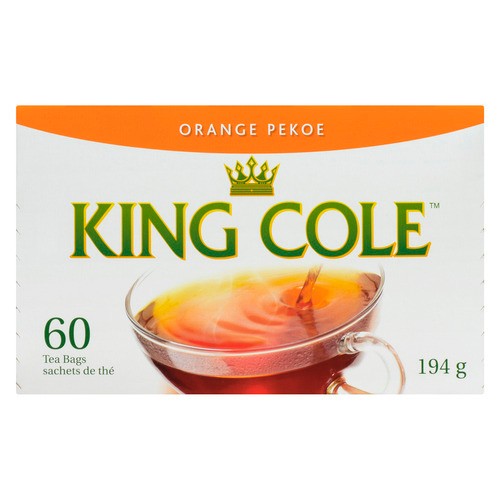 King Cole Tea Bags Orange Pekoe 60 EA