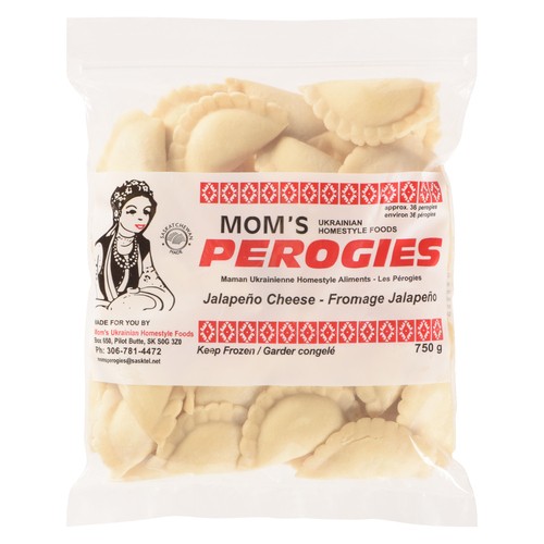 Mom's Perogies Jalapeno Cheese Perogies 750 g (frozen)