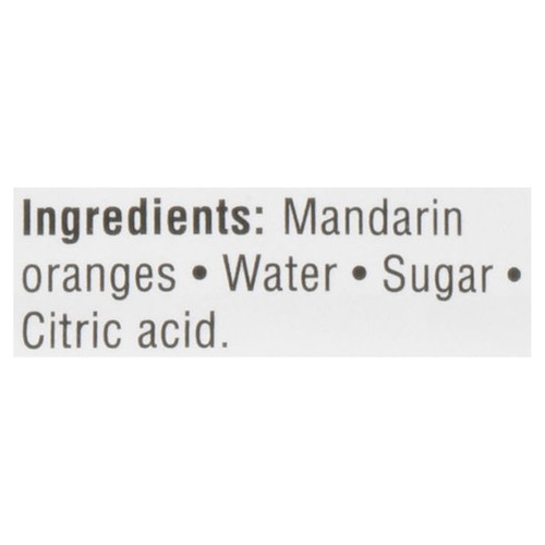 Compliments Canned Mandarin Oranges Whole Segments In Light Syrup 284 ml