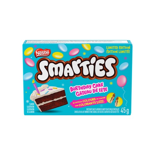 Nestlé Smarties Milk Chocolate Birthday Cake 45 g