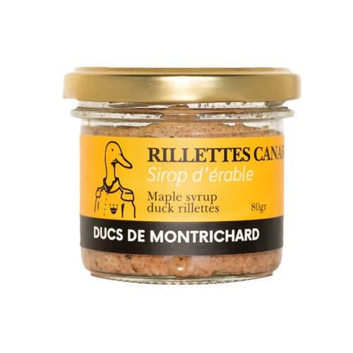 Ducs de Montrichard Pure Duck Rillettes Maple Syrup 80 g