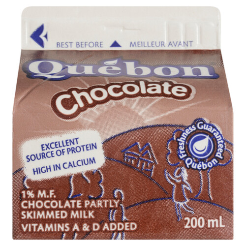 Quebon 1% Chocolate Milk 200 ml