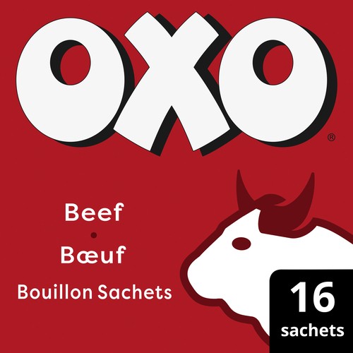 OXO Bouillon Sachets Beef 16 Count 72 g