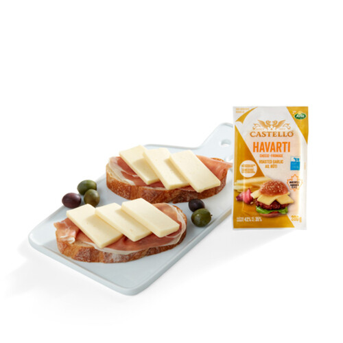 Castello Havarti Cheese Roasted Garlic 200 g